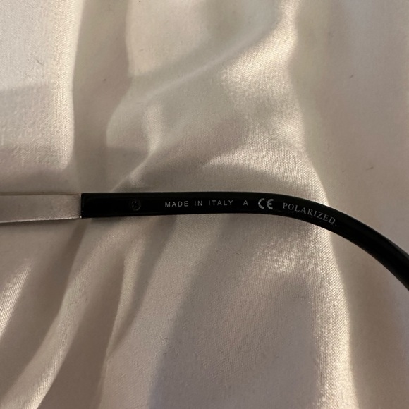 Chanel authentic tweed sunglasses black and silver. Comes with case. EUC - Picture 4 of 6